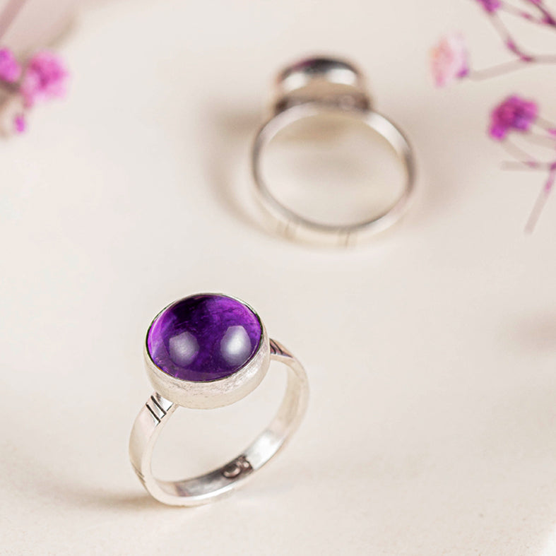 Anillo Máncora - amatista - 13
