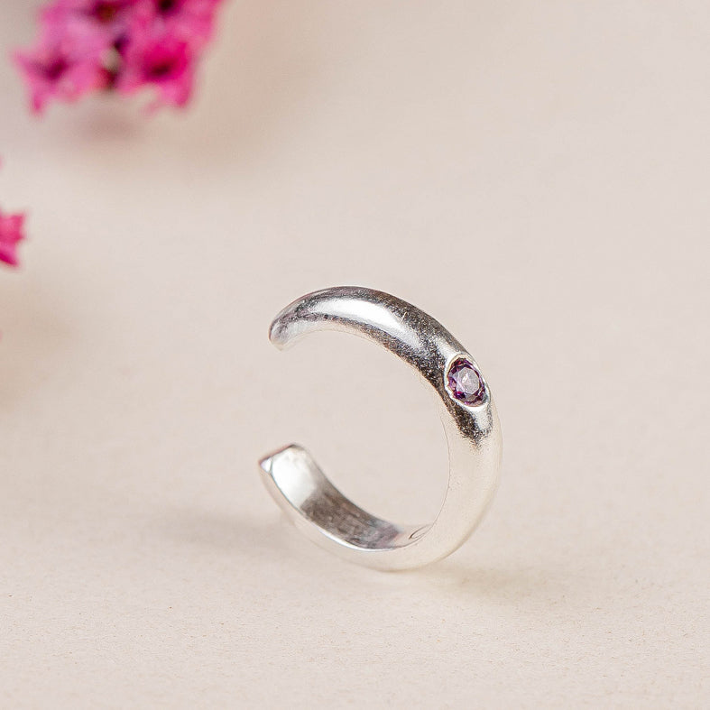 Ear Cuff Tahití - amatista