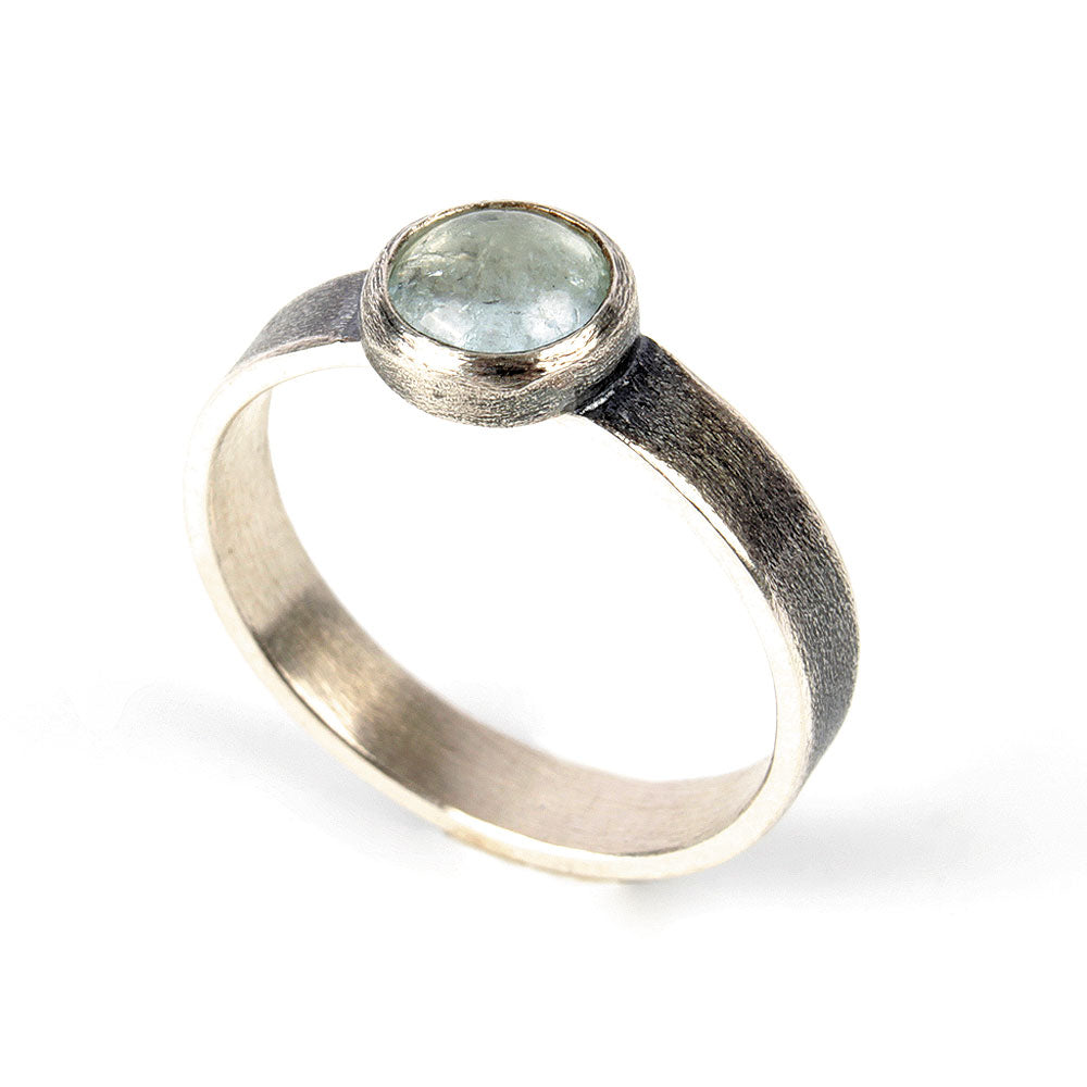Anillo Dublín - Aguamarina - 11